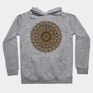 Mandala (brown) Hoodie